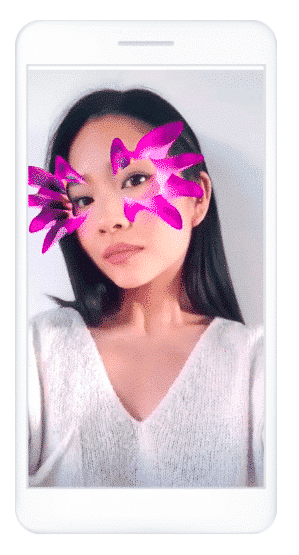 artırılmış gerçeklik reklamları kozmetik marka maske filtreleri